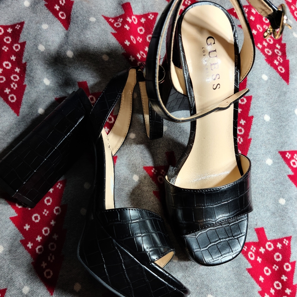 Guess Black Heels